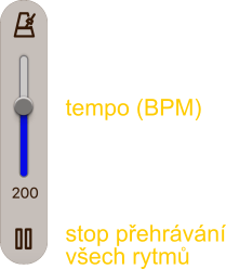 Přehrávání rytmů